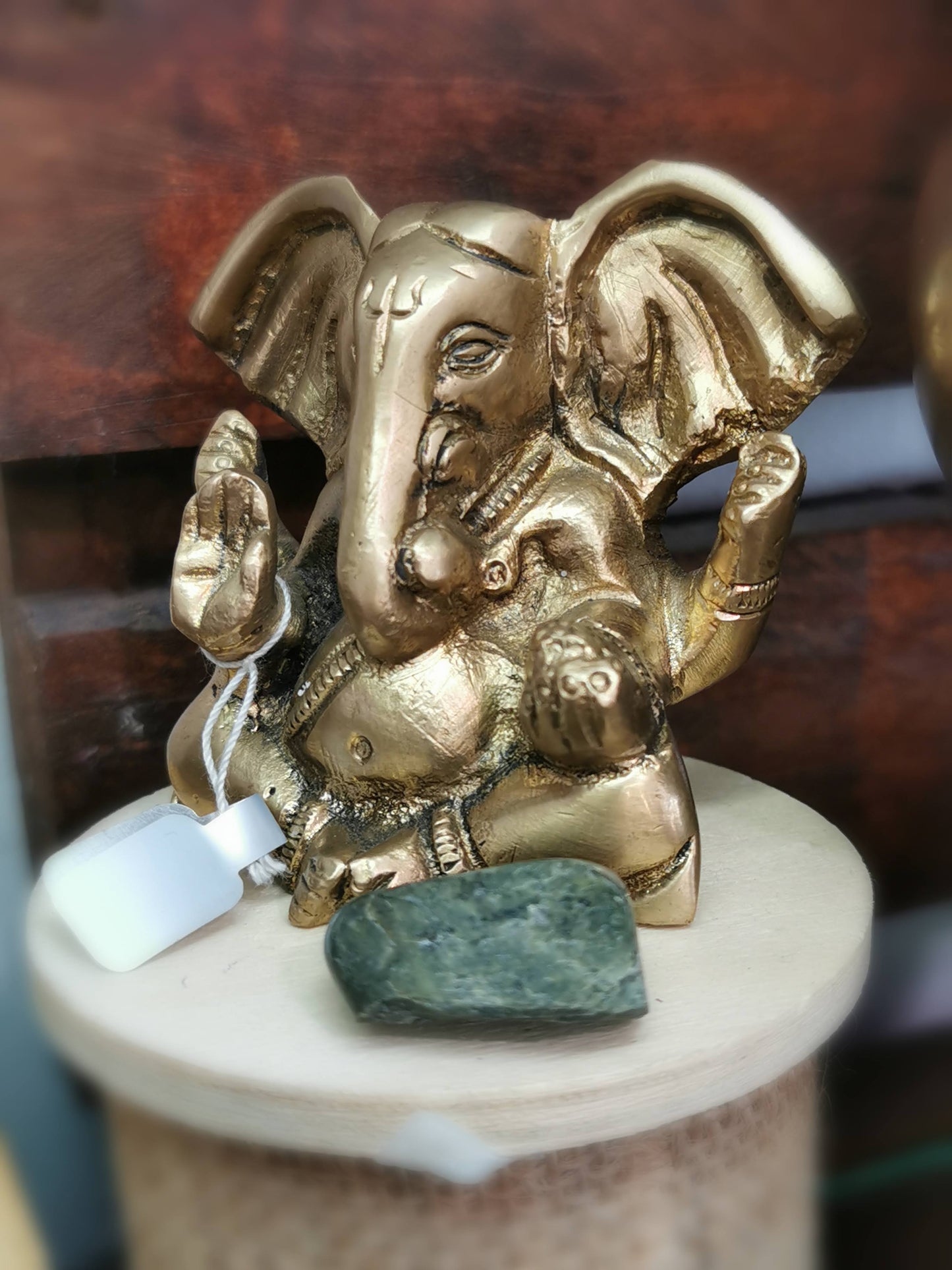 Ganesh bronce 8X9cm