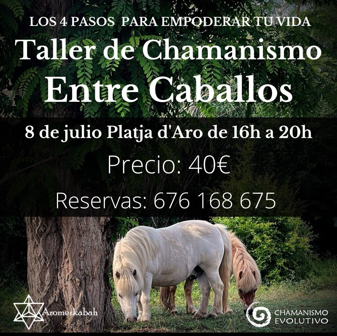 Taller de chamanismo entre caballos